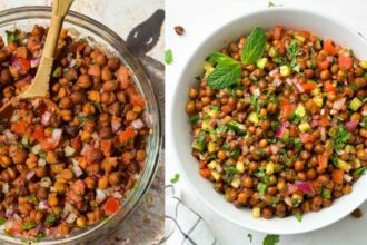 Lifestyle News: काला चना कैल्शियम और आयरन का एक अच्छा स्रोत है; सीधे चना चाट की रेसिपी बनाने की विधि देखें।- Live India News