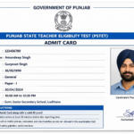 PSTET Hall Ticket Update- Live India News