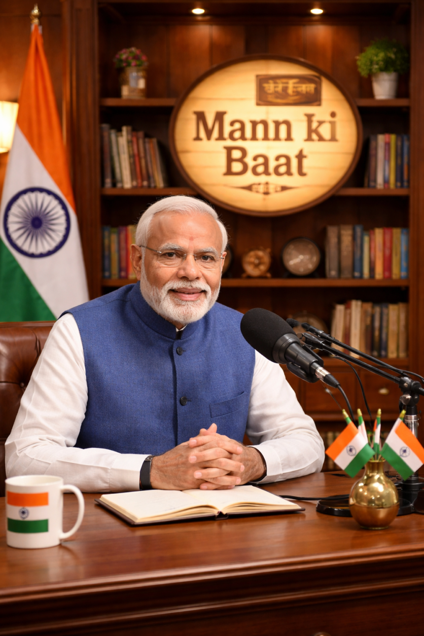 Mann Ki Baat: Narendra Modi- Live India News