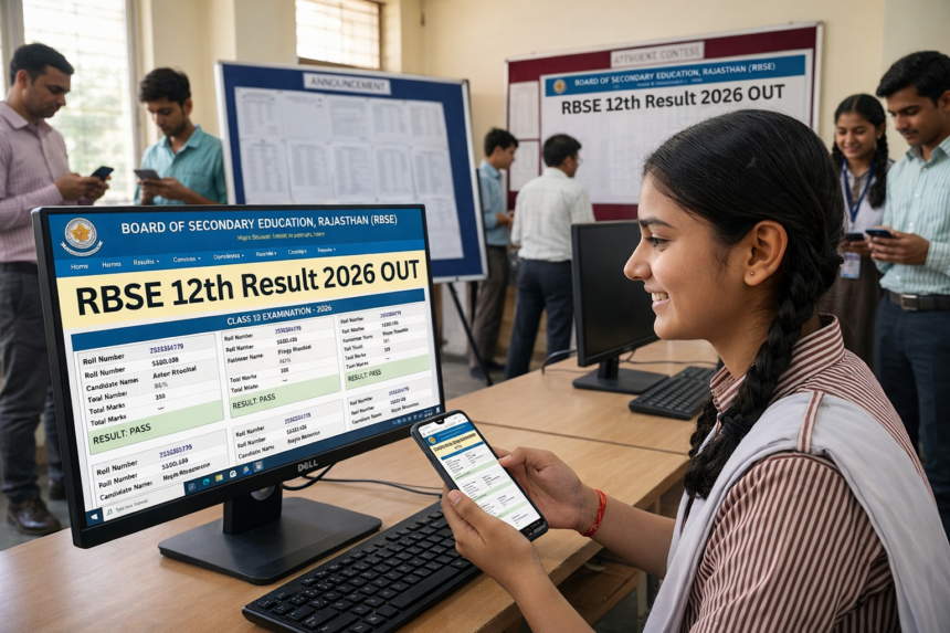 RBSE 12th Result- Live India News