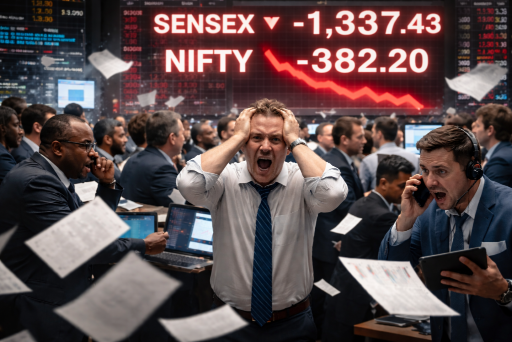 Stock Market Crash- Live India News