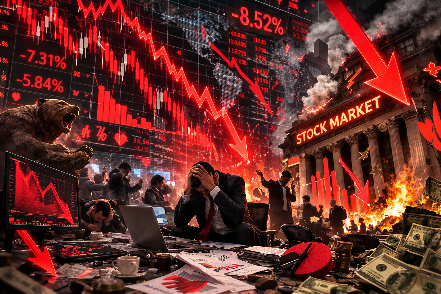 Stock Market Crash- Live India News