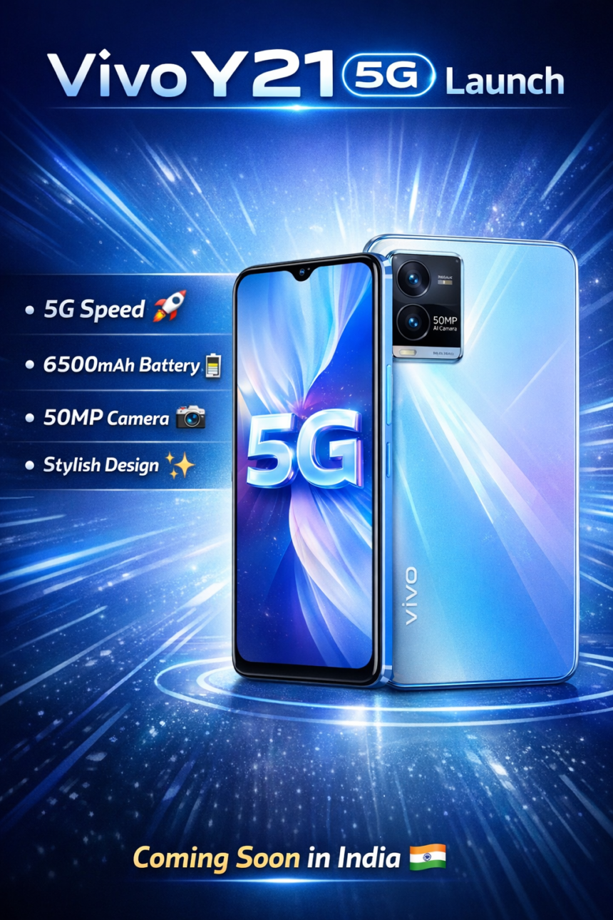 Vivo Y21 5G- Live India News
