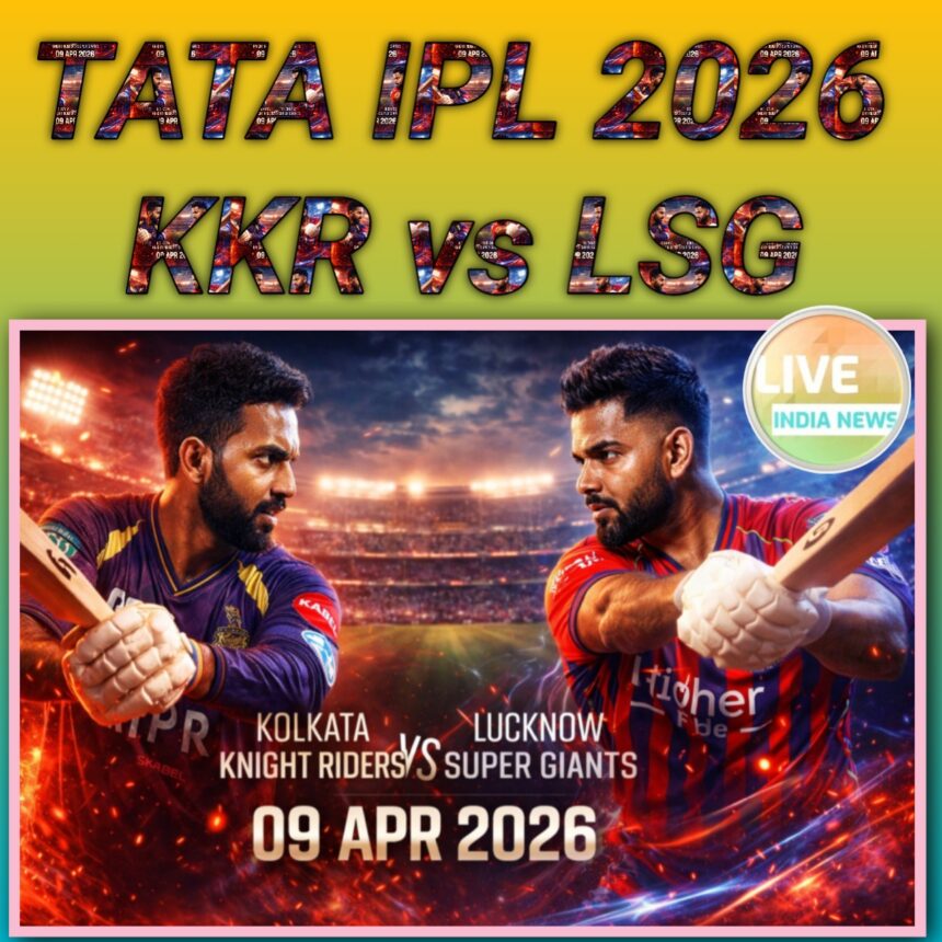 TATA IPL 2026 KKR vs LSG