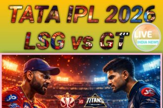 TATA IPL 2026 LSG vs GT- Live India News