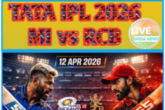 TATA IPL 2026 MI vs RCB- Live India News