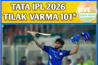 तिलक वर्मा की सेंचुरी- Live India News