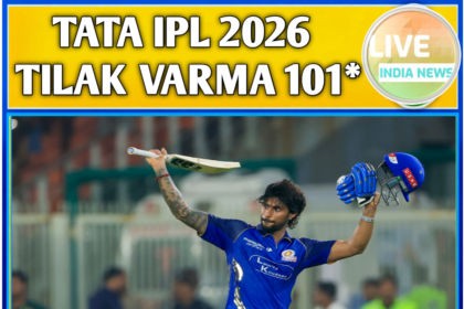 तिलक वर्मा की सेंचुरी- Live India News