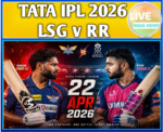 TATA IPL 2026 LSG v RR LIVE