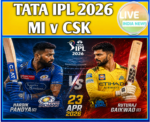 TATA IPL 2026 MI v CSK LIVE