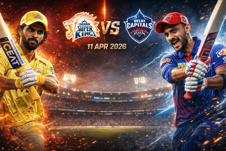 TATA IPL 2026 CSK vs DC TATA IPL 2026 CSK vs DC- Live India News