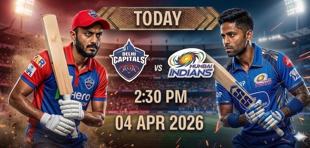 TATA IPL 2026 DCvMI: DC ने टॉस जीतकर पहले गेंदबाजी चुनी है- Live India News