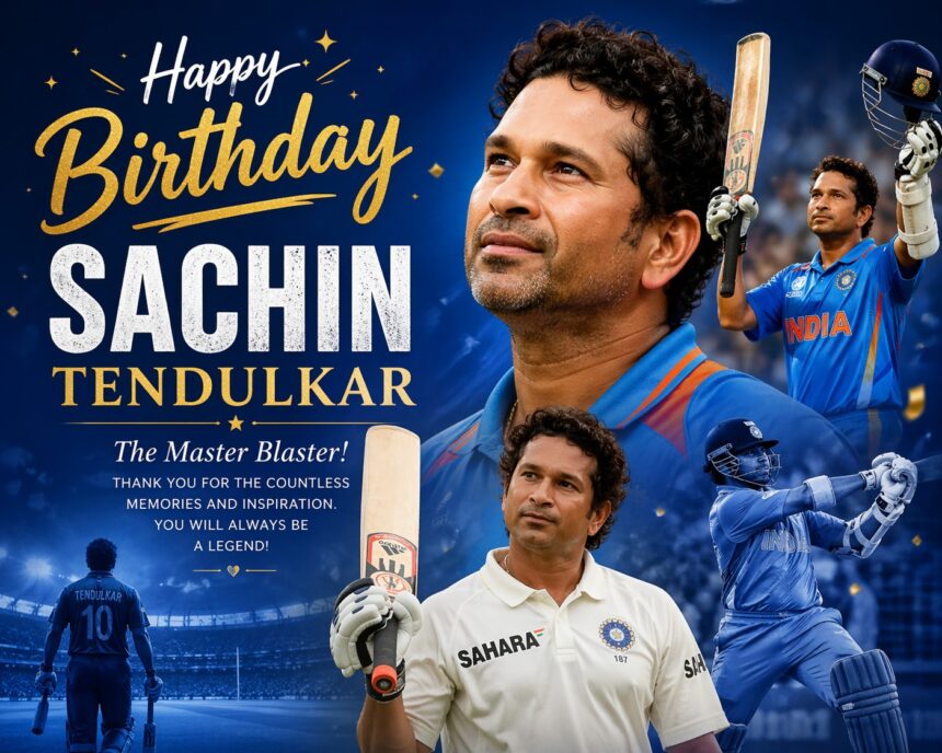 Happy Birthday Sachin Tendulkar- Live India News