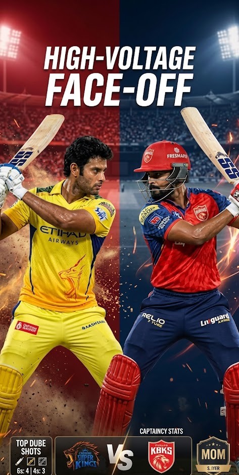 CSKvPBKS- Live India News