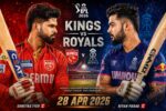 TATA IPL PBKS v RR LIVE- Live India News