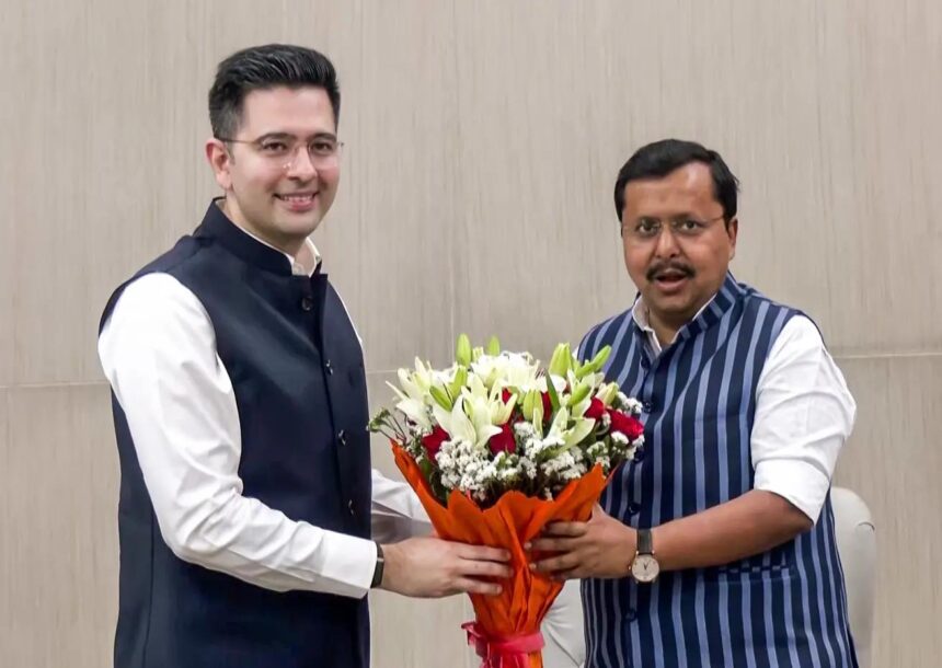 Raghav Chadha- Live India News