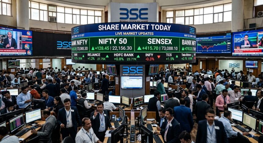 Share Market Today- Live India News