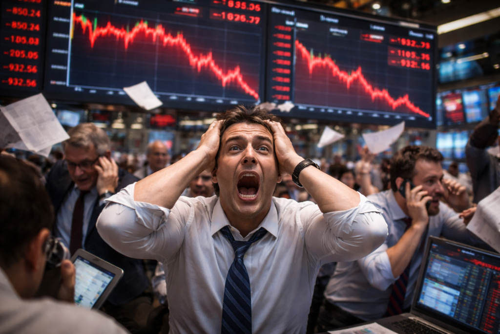 Stock Market Crash: Sensex और Nifty में भारी गिरावट, जानें वजह Stock Market Crash-Live India News