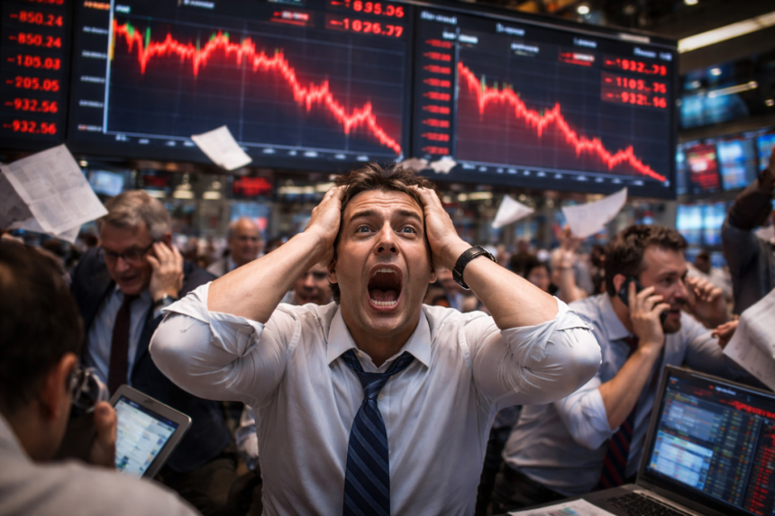 Stock Market Crash: Sensex और Nifty में भारी गिरावट, जानें वजह Stock Market Crash-Live India News