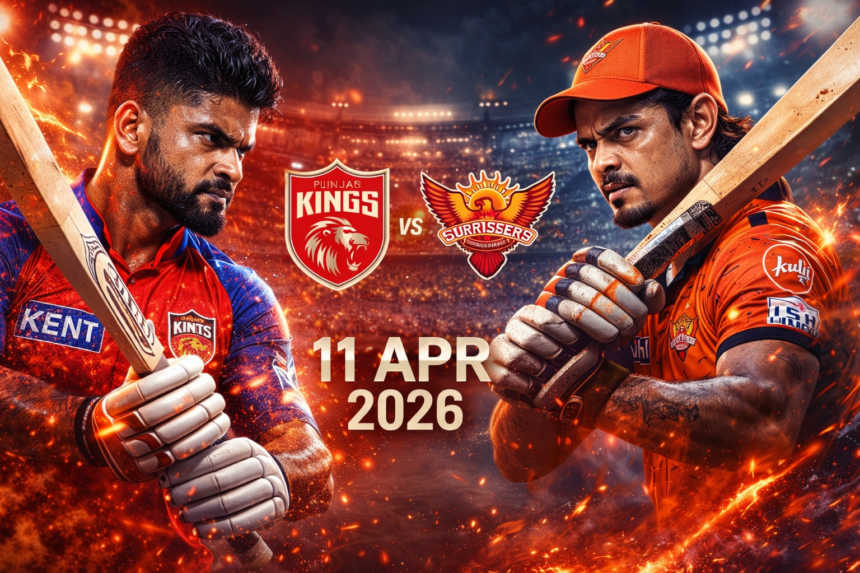 TATA IPL 2026 PBKS vs SRH TATA IPL 2026 PBKS vs SRH- Live India News