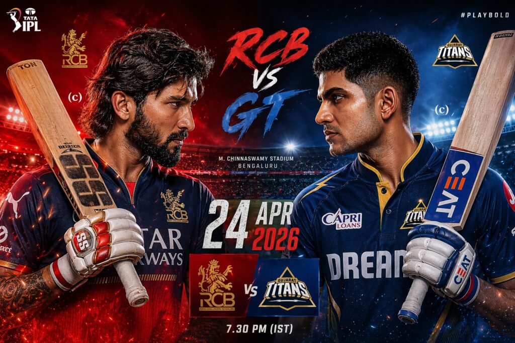 TATA IPL 2026 RCB v GT LIVE