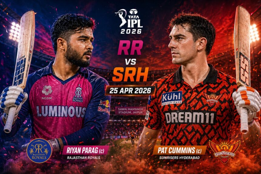 TATA IPL 2026 RR v SRH* Live