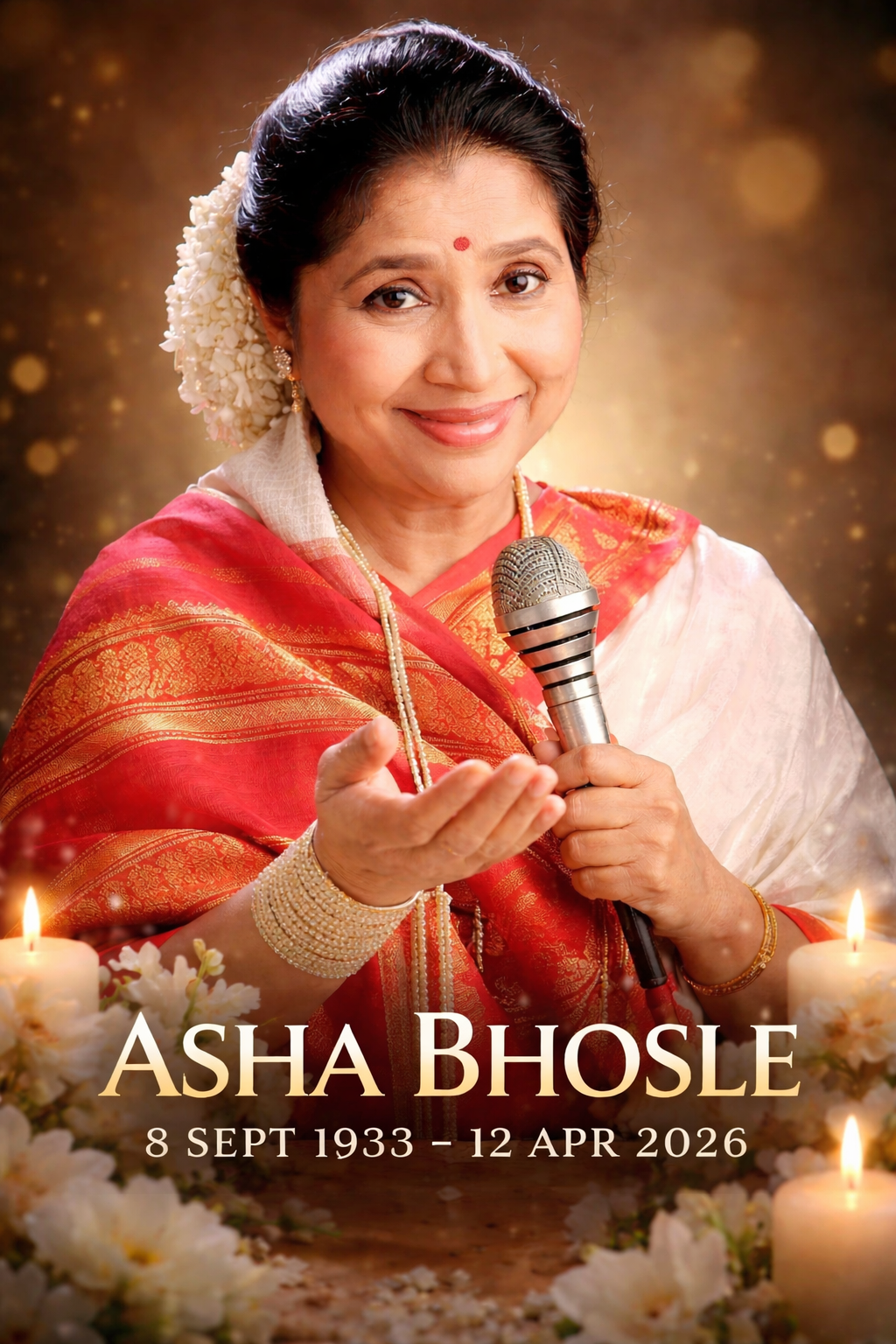 Asha Bhosle Death- Live India News