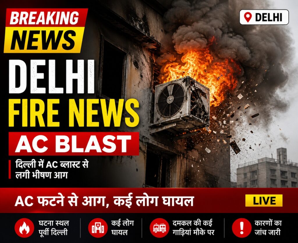 Delhi Fire News- Live India News