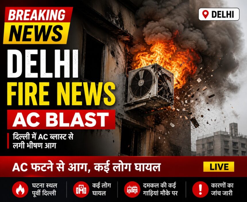 Delhi Fire News- Live India News