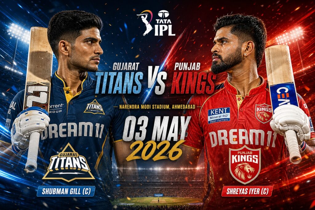 TATA IPL 2026 GT vs PBKS LIVE