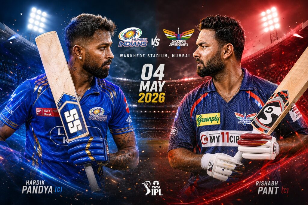TATA IPL 2026 MI vs LSG LIVE